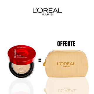 L'ORÉAL PARIS INFAILLIBLE 24H GLOW LOOSE POWDER UNIVERSAL = POUCH BEIGE OFFERT
