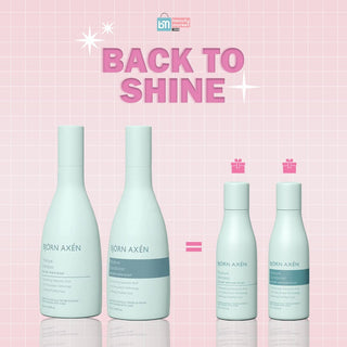 BJORN AXEN PACK MOISTURE SHAMPOOING + CONDITIONER 250ML = SHAMPOING 75 ML + CONDITIONER 75 ML OFFERTS