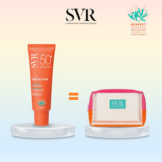 SVR Sun Secure Fluide SPF 50+50ml = TROUSSE OFFERTE