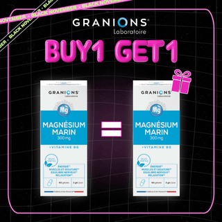 GRANIONS MAGNÉSIUM MARIN 300 MG B60 GÉLULES = MAGNÉSIUM MARIN 300 MG B60 G OFFERT