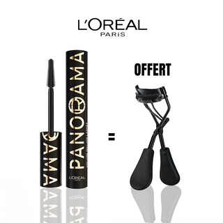 L'oréal paris - mascara panorama volume millions de cils all night black =  Recourbe cils OFFERT