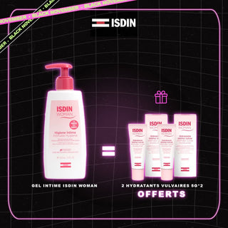 Isdin womam gel Hygiene intime 200ml = 2 HYDRATANTS VULVAIRES 5G*2 OFFERTS