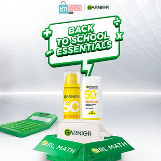Garnier SUPER UV 30ML + SUPER UV MIST INVISIBLE = TROUSSE BLANCHE