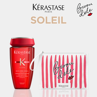Kérastase BAIN APRÈS-SOLEIL 250ML SHAMPOOING HYDRATANT APRÈS-SOLEIL = Trousse Bisou l'été Offerte
