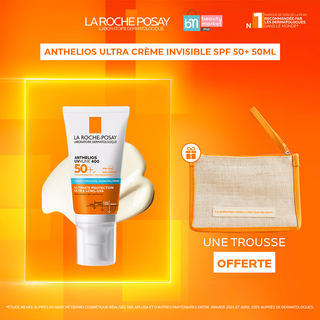 La roche posay anthelios ultra crème invisible spf 50+ 50ml = Trousse OFFERTE