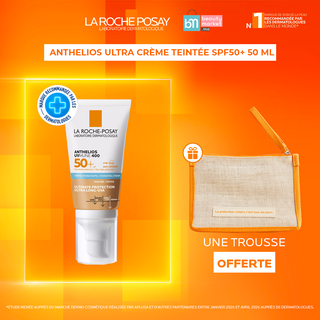 La roche-posay anthelios ultra crème teintée spf50+ 50 ml = Trousse OFFERTE
