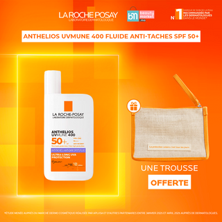 La roche posay anthelios uvmune 400 fluide anti-taches spf 50+ = Trousse OFFERTE