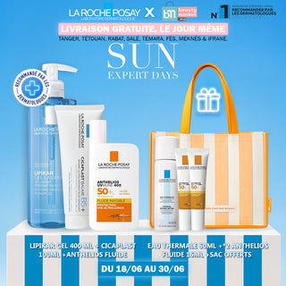 LA ROCHE-POSAY PACK SUMMER ESSENTIALS LIPIKAR GEL 400 + ANTHELIOS  SHAKA + CICAPLAST 100
