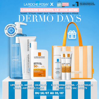 LA ROCHE-POSAY PACK SUMMER ESSENTIALS LIPIKAR GEL 400 + ANTHELIOS  SHAKA + CICAPLAST 100