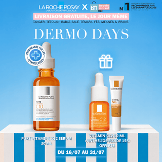 La Roche Posay Pure Vitamin C12 Serum 30ml = Mini Vitamin C 10ml + Anthelios Fluide 15m Offerts