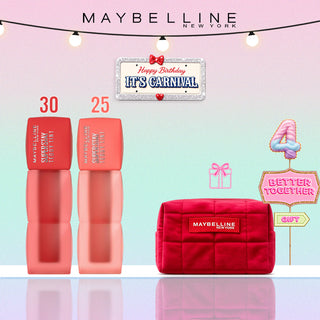 MAYBELLINE NEW YORK DUO SUPERSTAY TEDDY TINT BLUSH À LÈVRES 30, 25