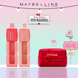 MAYBELLINE NEW YORK DUO SUPERSTAY TEDDY TINT BLUSH À LÈVRES 35, 10