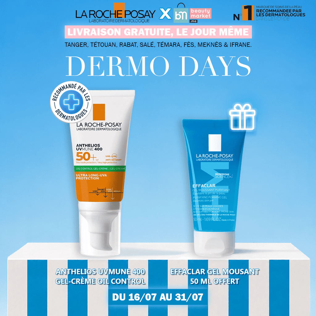 PACK RP ANTHELIOS MATIFIANTE INVI+EFFAC GEL OFFERT