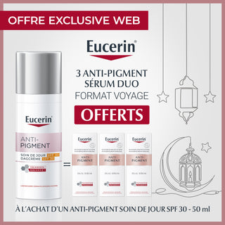 Eucerin – Anti-Pigment Soin de Jour SPF30 – 50 ml = 3 Anti pigment serum duo OFFERTS