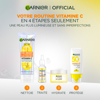 Garnier Fast Bright Serum Cleanser Vitamin C - 100ml