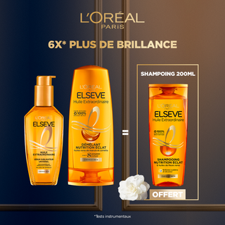 L'Oréal Paris ELSEVE PACK HUILE EXTRA TTYPE CHEV 100ML+ APSH TT 200ML = SHP TT 200ML