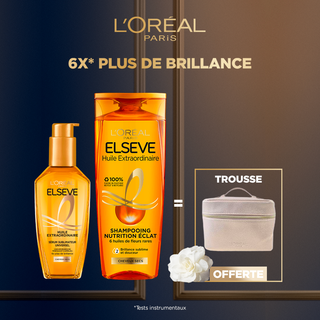 L'Oréal Paris ELSEVE PACK HUILE EXTRA TTYPE CHEV 100ML + SHP 400ML TT = VANITY OFFERTE