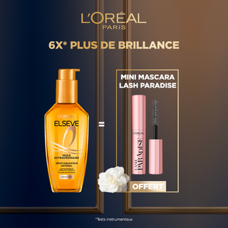 L'Oréal Paris ELSEVE HUILE EXTRAORDINAIRE 100ml = MINI PARADISE OFFERTE