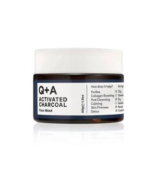 Q+A Masque facial au charbon actif