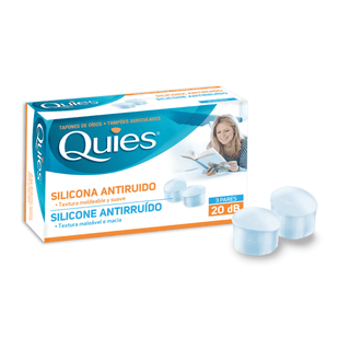 QUIES SILICONE ANTI BRUITS 3 PAIRES
