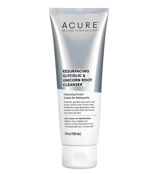 ACURE- Resurfacing Glycolic & Unicorn Root Cleanser 118 ML