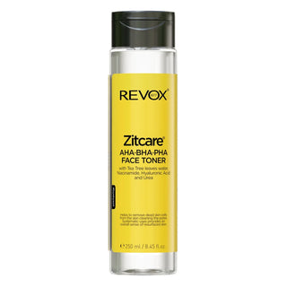 Revox ZITCARE AHA.BHA.PHA TONIQUE ACTIF POUR LE VISAGE, 250ml