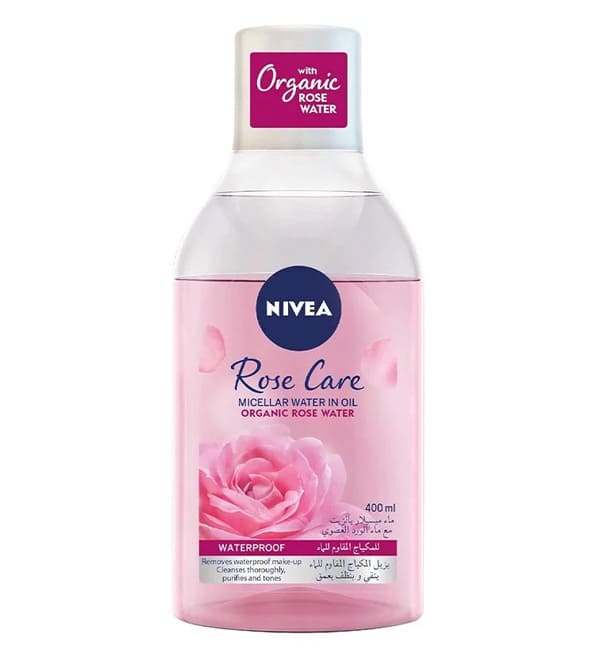 NIVEA MicellAIR Eau Micellaire 3 En 1 - 400 Ml - Démaquillant Visage, Yeux Et Lèvres - Neuf
