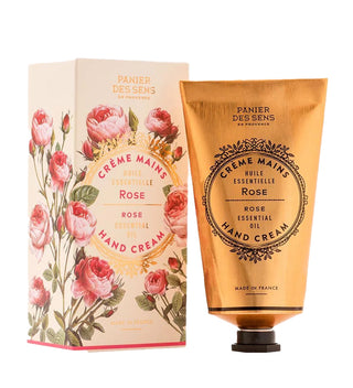 PANIER DES SENS CREME MAINS HUILE ESSENTIELLE ROSE 75 ML