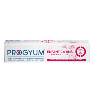 Progyum Dentifrice Enfants 2-6ans Fluor & Xylitol – 75ml