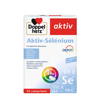 DOPPEL HERZ AKTIV SELENIUM 30 COMPRIMES