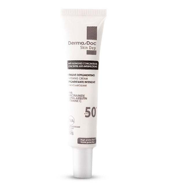 DermaDoc Skin Dep Crème Dépigmentante Intensive Anti-Imperfections Spf50 – 40ml