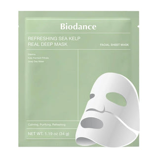 BIODANCE REFRESHING SEA KELP REAL DEEP MASK FACIAL SHEET 1 UNITE