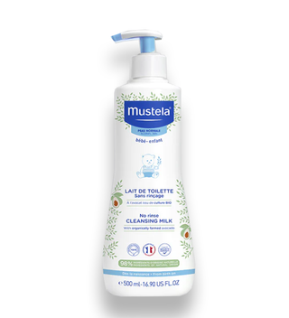 Mustela Bébé Lait de Toilette Sans Rinçage – 500 ml