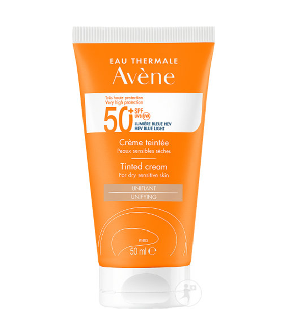 Avène Tinted Sun Cream حماية عالية جدًا SPF 50+ - 50 مل