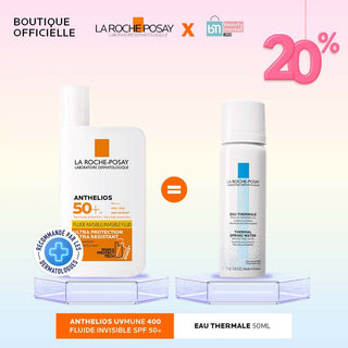 La Roche-Posay anthelios Shaka fluide UVMUNE 400+ SPF50 = Eau Thermale 50ml OFFERT