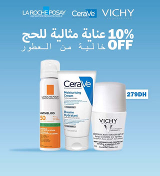 PACK PROTECTION & HYDRATATION SPÉCIAL HAJJ : VICHY, LA ROCHE-POSAY & CERAVE