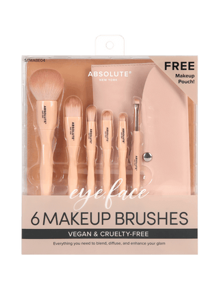 ABSOLUTE NEW YORK Nude Essentials Makeup Brush Se