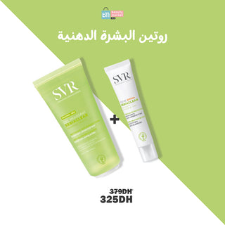 SVR PACK SEBIACLEAR Gel Moussant 200 ML + SEBIACLEAR SPF 50 40ML