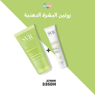 SVR PACK SEBIACLEAR Gel Moussant 200 ML + SEBIACLEAR SPF 50 40ML