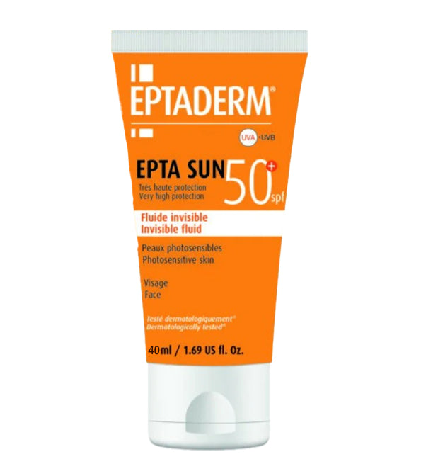 Eptaderm Epta Sun 50+ Fluide Invisible 40 ml