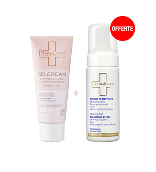 Dermeden Promo DD Cream medium + Mousse nettoyant