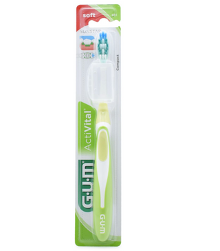Gum activital brosse à dents souple compacte 581