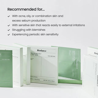 BIODANCE REFRESHING SEA KELP REAL DEEP MASK FACIAL SHEET 1 UNITE