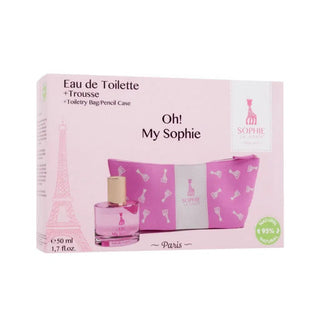 Sophie la Girafe Coffret Eau de Toilette Oh! My Sophie 50ml + Trousse – parfum enfant dès 3 ans, Beautymarket Maroc

