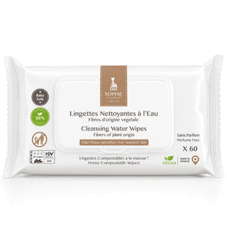 Sophie la Girafe Pack Bébé – Gel Lavant 100 ml + Lait Hydratant 100 ml + Lingettes x60