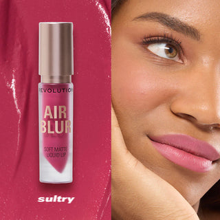 REVOLUTION AIR BLUR MATTE LIQUID LIPSTICK SULTRY