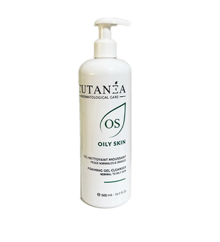 CUTANEA OS OILY SKIN Gel Nettoyant Moussant 500ml