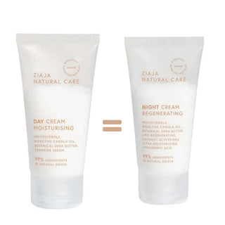 ZIAJA NATURAL CARE CREME JOUR HYDRATANTE 50 ML = CREME NIGHT 50 ML OFFERTE