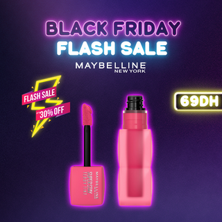 MAYBELLINE NEW YORK SUPERSTAY TEDDY TINT BLUSH À LÈVRES LIQUIDE FINI MAT FONDU PINKY PROMISE 45