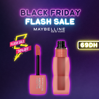 MAYBELLINE NEW YORK SUPERSTAY TEDDY TINT BLUSH À LÈVRES LIQUIDE FINI MAT FONDU SKINNYDIP 15